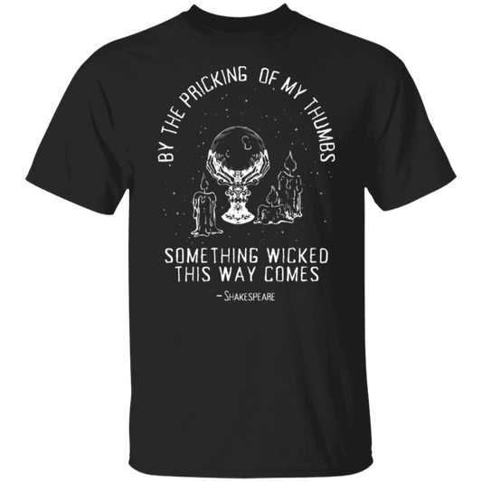 By The Pricking Of My Thumbs Something Wicked This Way Comes Teacher Vintage Unisex T-Shirt - letter