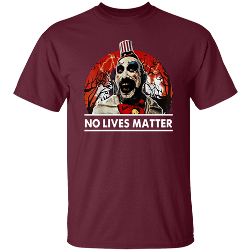 Captain Spaulding No Lives Matter Funny Halloween Costume Vintage Unisex  T-Shirt - lucy - 88510338