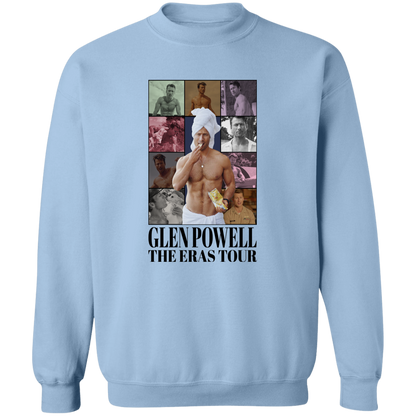 Glen Powell Eras Crewneck Pullover Sweatshirt - ID24092424