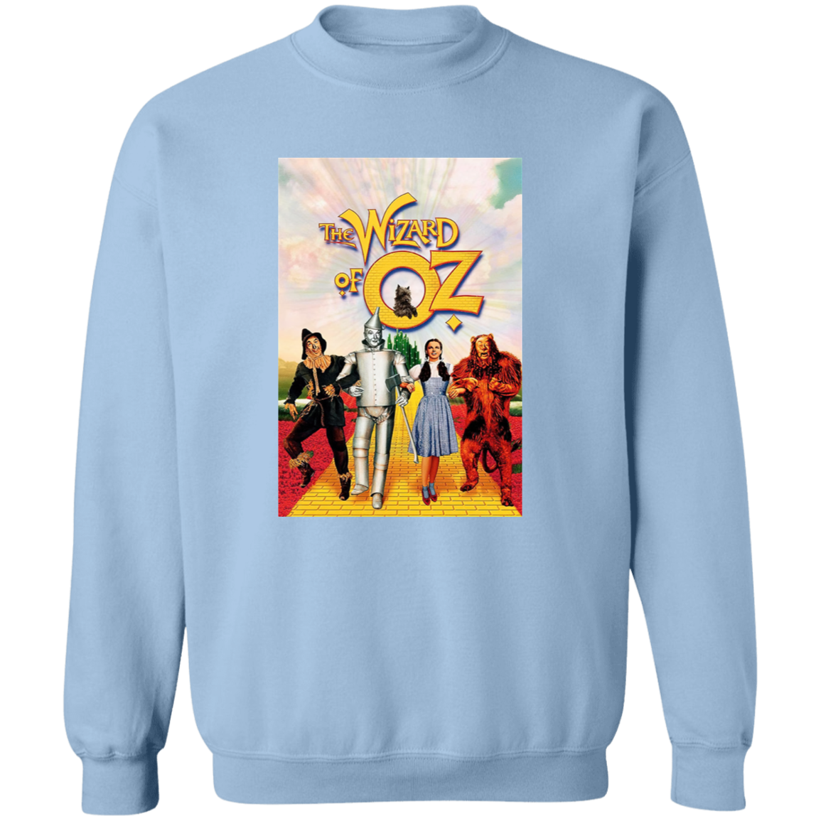 G180 Gildan Crewneck Pullover Sweatshirt Wizard Of Oz 1939 Vintage Unisex Sweatshirt