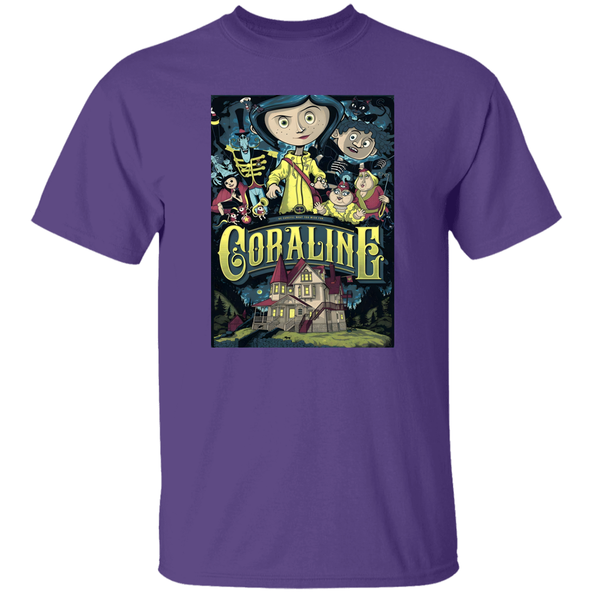 Coraline Best Design For Coraline Movie T-Shirt - leleart