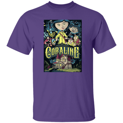 Coraline Best Design For Coraline Movie T-Shirt - leleart