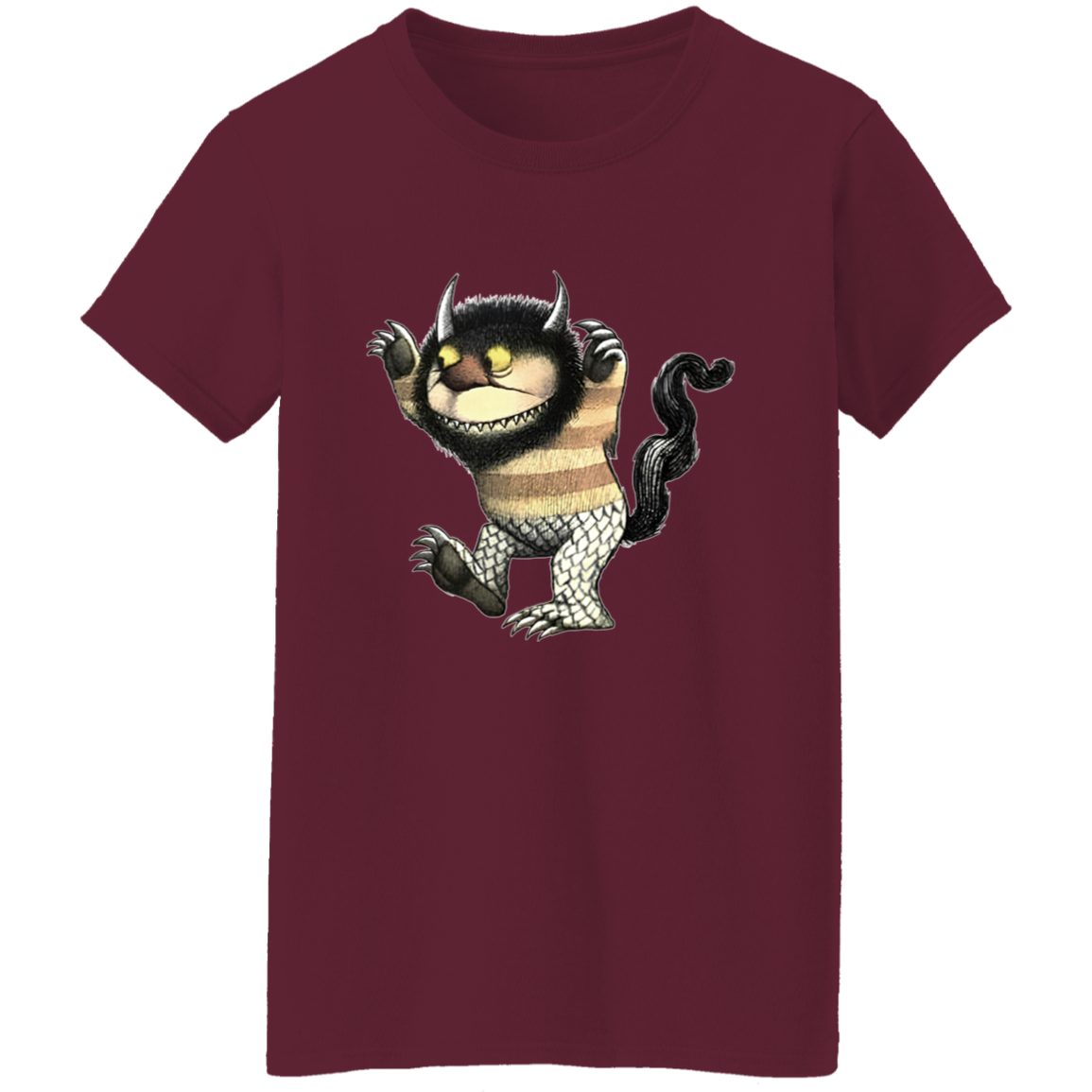 Where The Wild Things Are Carol Teacher Ladies' 5.3 oz. T-Shirt