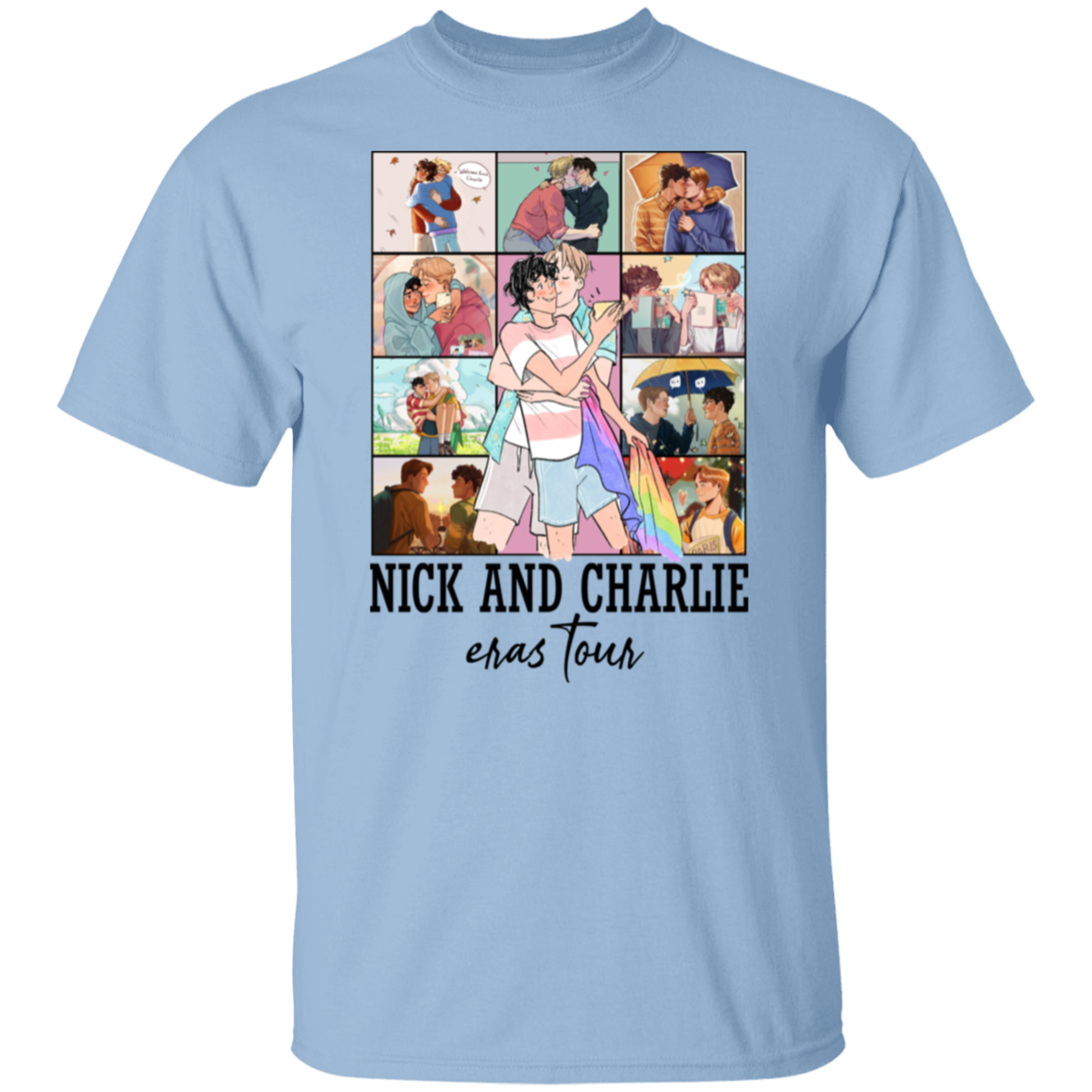 Nick And Charlie Tour T-Shirt - ID07082450