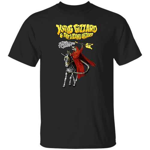 G500 5.3 oz. T-Shirt King Gizzard & The Lizard Wizard Tijuana Unisex Vintage T-Shirt