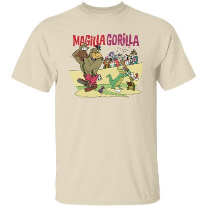 G500 5.3 oz. T-Shirt Tribute To Magilla Gorilla Cartoon Show From The 1960s T-Shirt