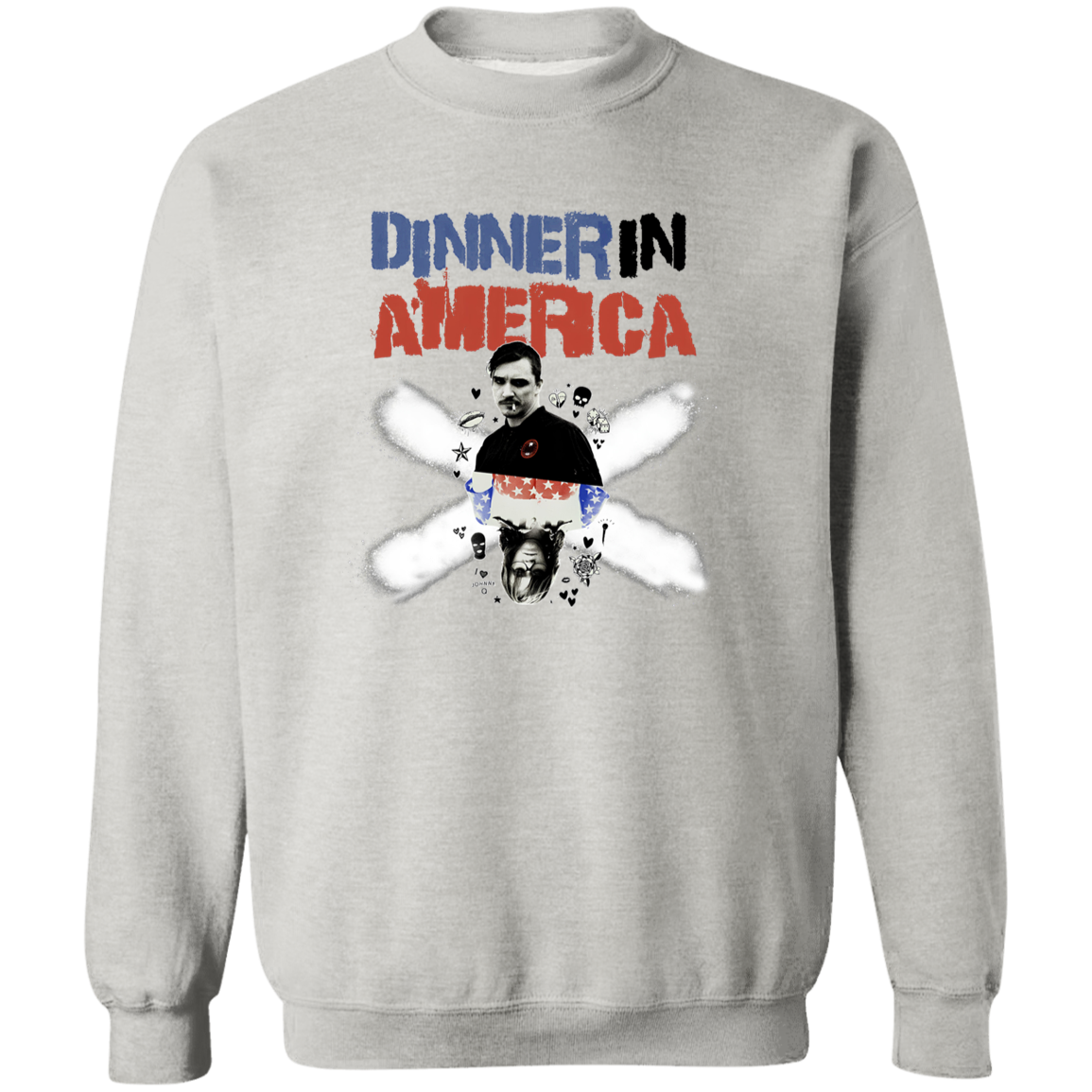 Dinner In America Retro   Sweatshirt - ID18092406