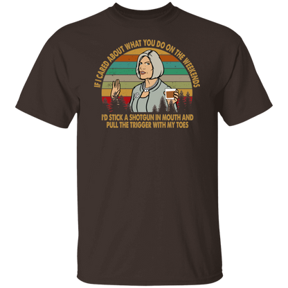 Malory Archer Vintage Retro T-Shirt - ID27082415