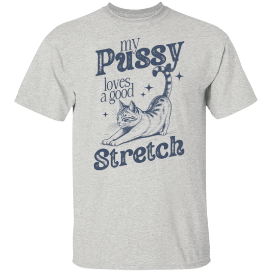 My Pussy Loves A Good Stretch T-Shirt - ID03122411