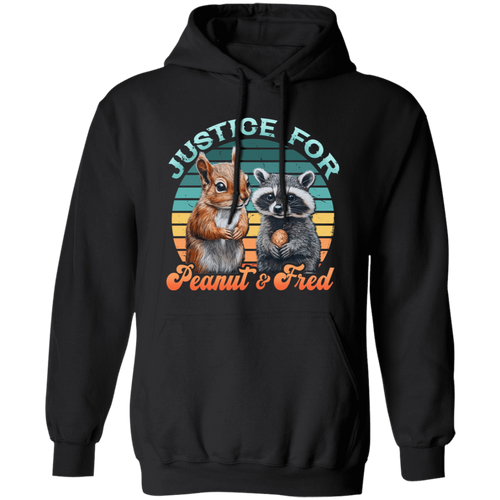 Justice For Peanut And Fred G185 Gildan Pullover Hoodie - lucy - ID05112448