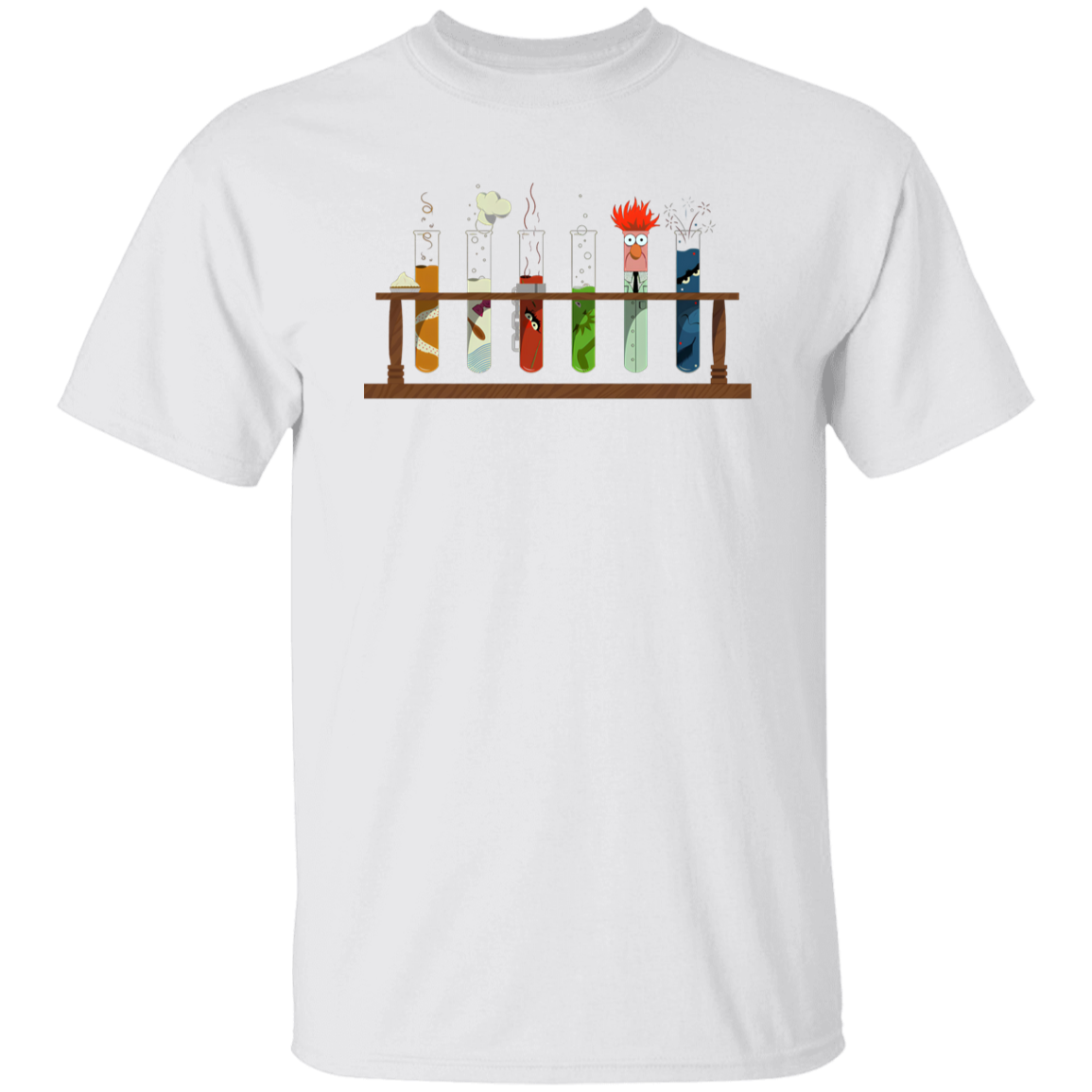 Muppet Science Bunsen And Beaker Teacher Vintage T-Shirt
