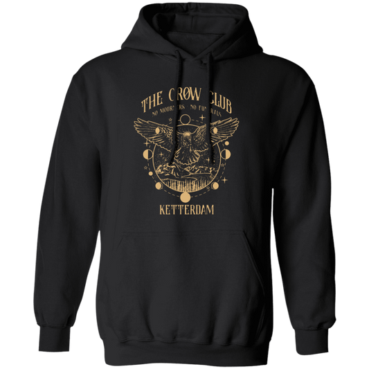 The Crow Club No Mourners No Funerals Teacher Vintage G185 Gildan Pullover Hoodie - letter
