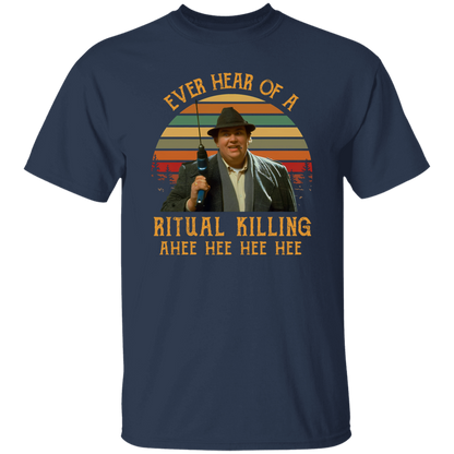 Ever Heard Of A Ritual Killing Ahee Funny Buck Vintage T-Shirt