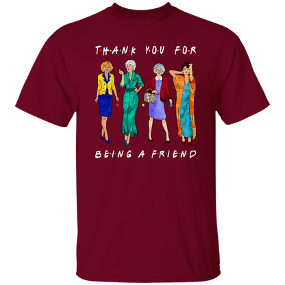 Thank You For Being A Friend Golden Girls Vintage T-Shirt
