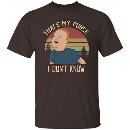 King of The Hill Bobby Hill That’s My Purse I Don’t Know You Circle Vintage T-Shirt