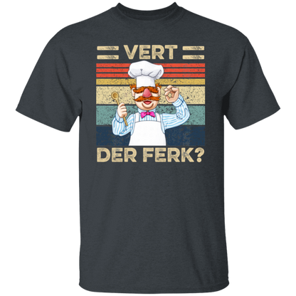 Vert Der Ferk Swedish Chef Retro Vintage  T-Shirt - leleart