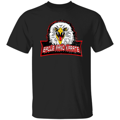 Eagle Fang Karate Cobra Kai Dojo 80's Martial Movie Retro Vintage T-Shirt - leleart