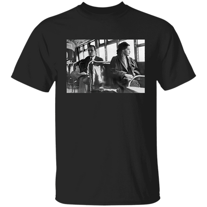 Rosa On Bus Parks Nah 1955 Civil Rights Black History Month T-Shirt - YOUTH