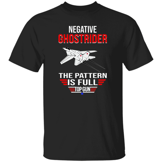 Negative Ghostrider The Pattern Is Full Vintage T-Shirt, Top Gun Shirt, Tom Cruise Shirt, Funny Gift Tee For You And Your Friends	G500 5.3 oz. T-Shirt
