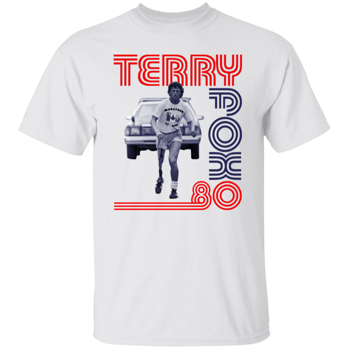 Terry Fox 80 Running T-Shirt