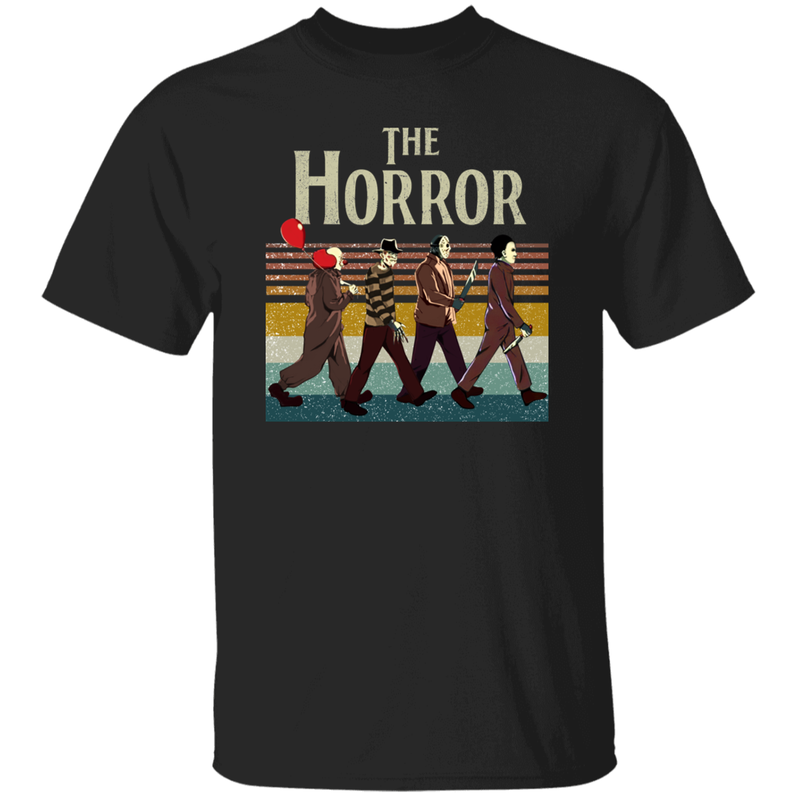 The Horror Abbey Road Vintage T-Shirt