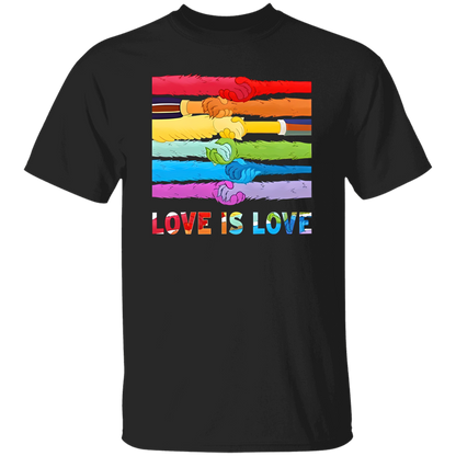 Lgbt Pride Love Is Love The Muppet Sesame Street Gay Pride T-Shirt