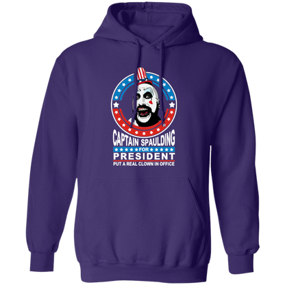Captain Spaulding For President Put A Real Clown In Office Vintage T-Shirt,- HOODIE
