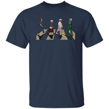 Golden Girls Crossing Road T-Shirt