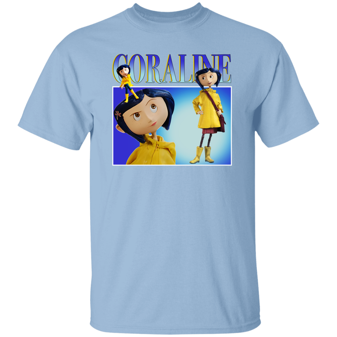 Coraline Shirt, Coraline Movie Shirt, Coraline Cartoon T-Shirt - leleart