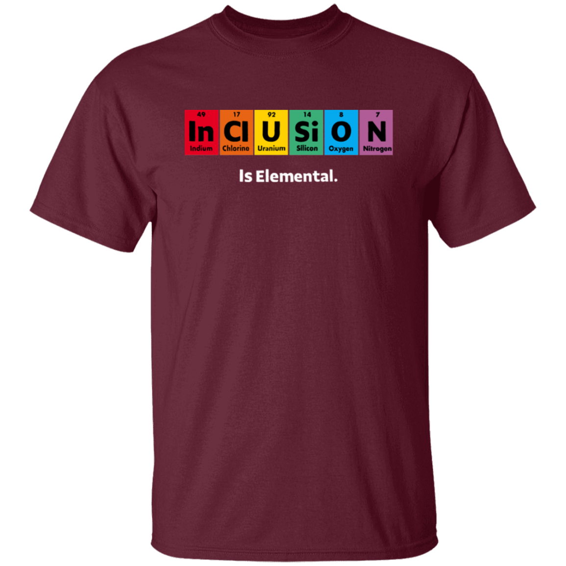 Inclusion Is Elemental Vintage T-Shirt