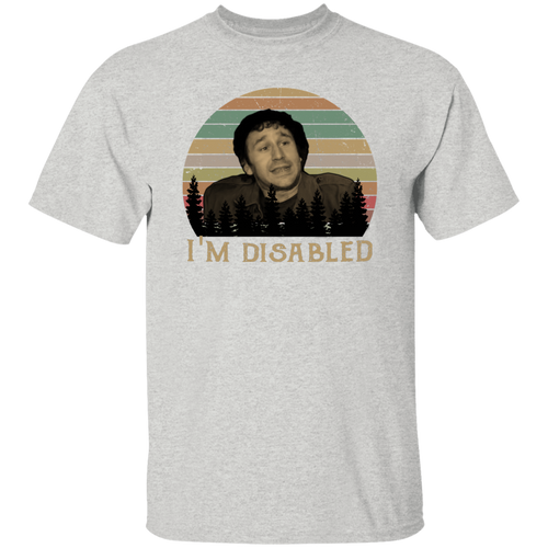 G500 5.3 oz. T-Shirt Camiseta Vintage I'm Disabled Vintage T-Shirt