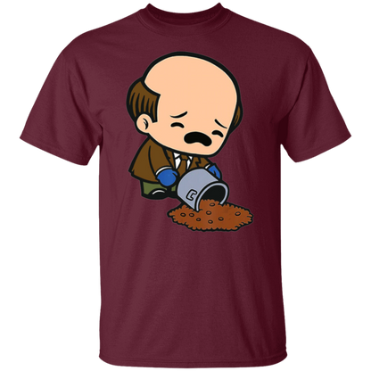 Kevin Spilling Chili Kevin Malone Chili Office Funny TV Series Vintage Unisex T-Shirt - lucy - 92576915