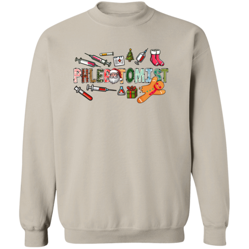 Christmas Phlebotomist Sweatshirt - ID07112416