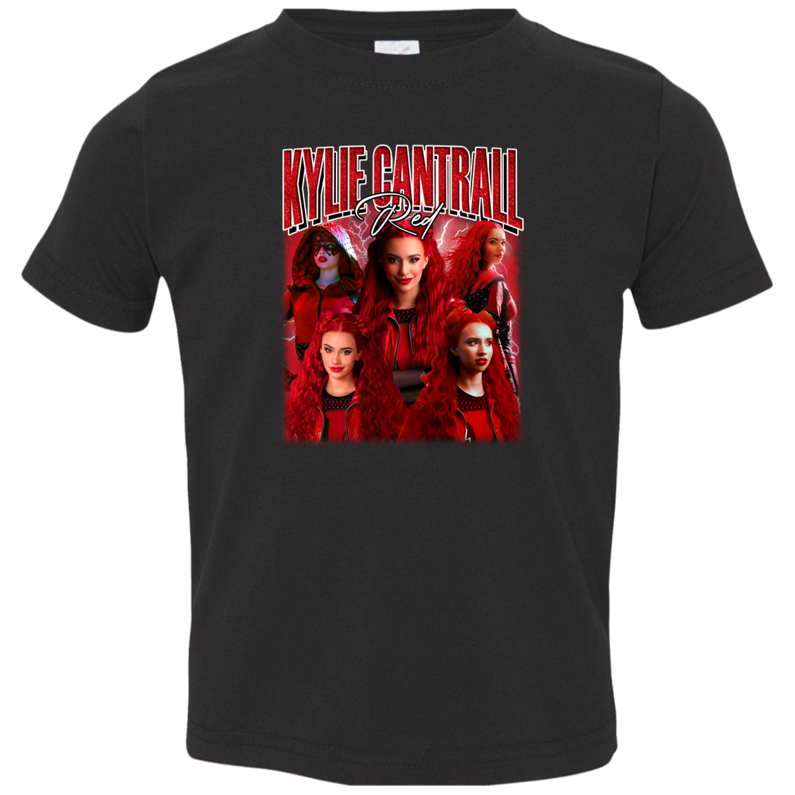 Red Kylie Cantrall Bootleg 3321 Toddler Jersey T-Shirt - pelyn - ID15082413
