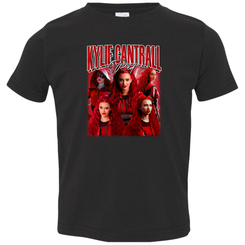 Red Kylie Cantrall Bootleg 3321 Toddler Jersey T-Shirt - pelyn - ID15082413