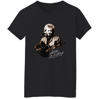 Country Music Keith Whitley Sandy Vintage T-Shirt - WOMEN