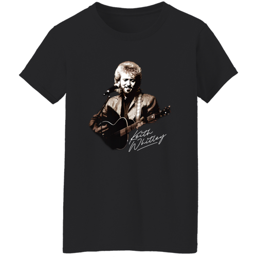 Country Music Keith Whitley Sandy Vintage T-Shirt - WOMEN