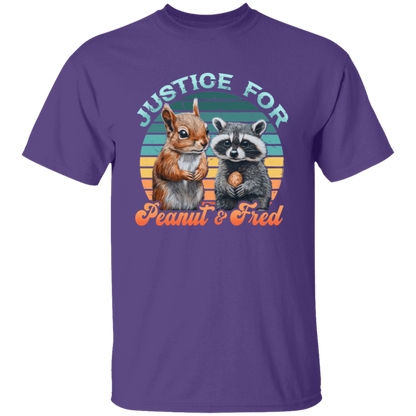 Justice For Peanut And Fred Unisex T-Shirt - lucy - ID05112448
