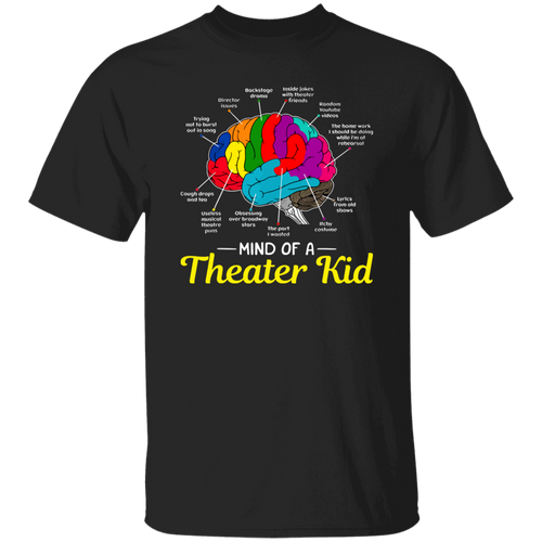 Mind Of A Theater Kid Unisex T-Shirt - jasmine
