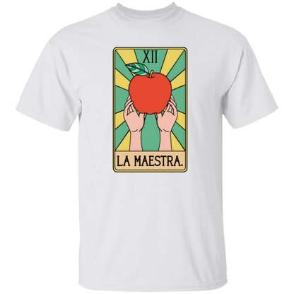 Spanish Teacher La Maestra Tarot Card Teacher T-Shirt