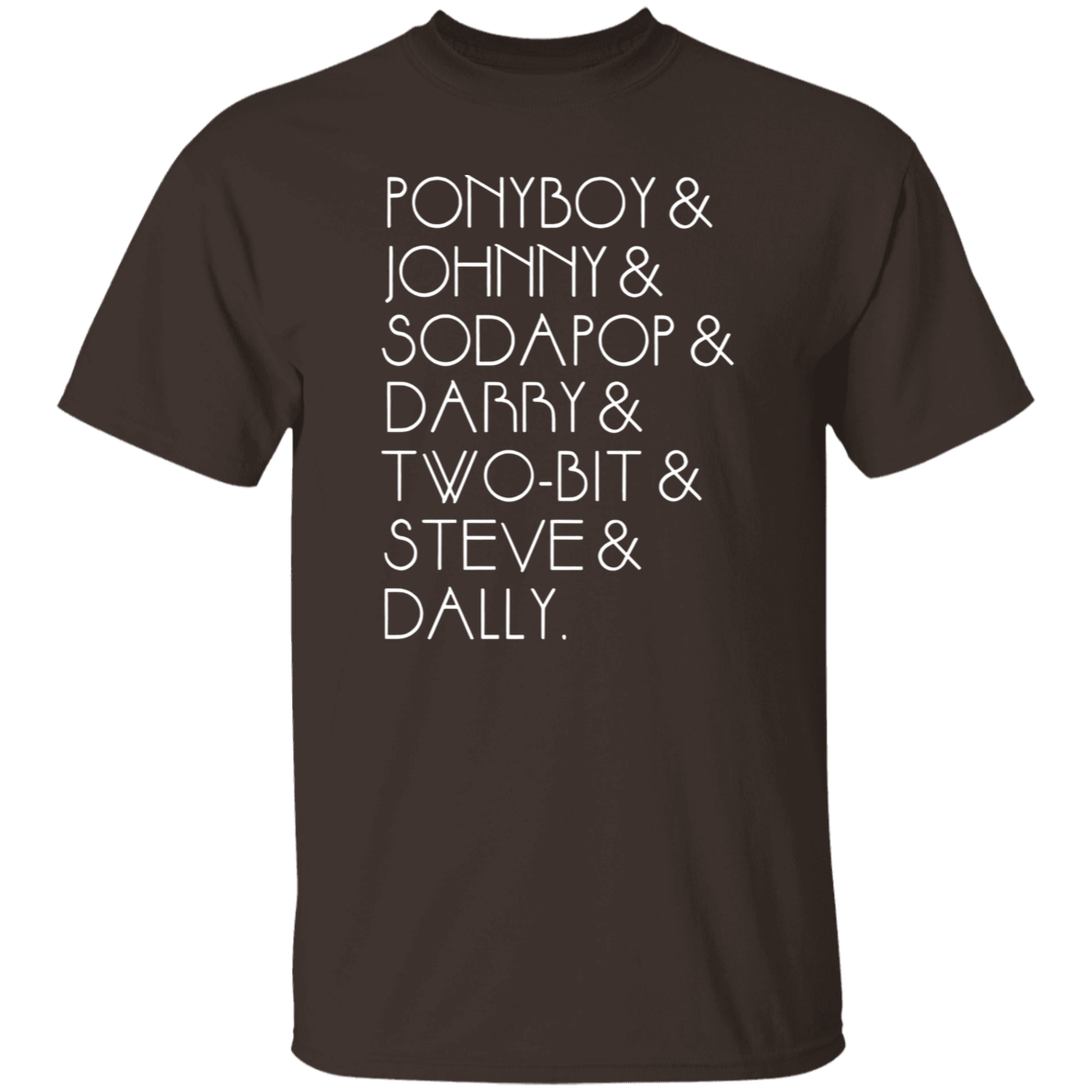 The Outsiders Shirt Characters Funny Literature Teacher Vintage T-Shirt