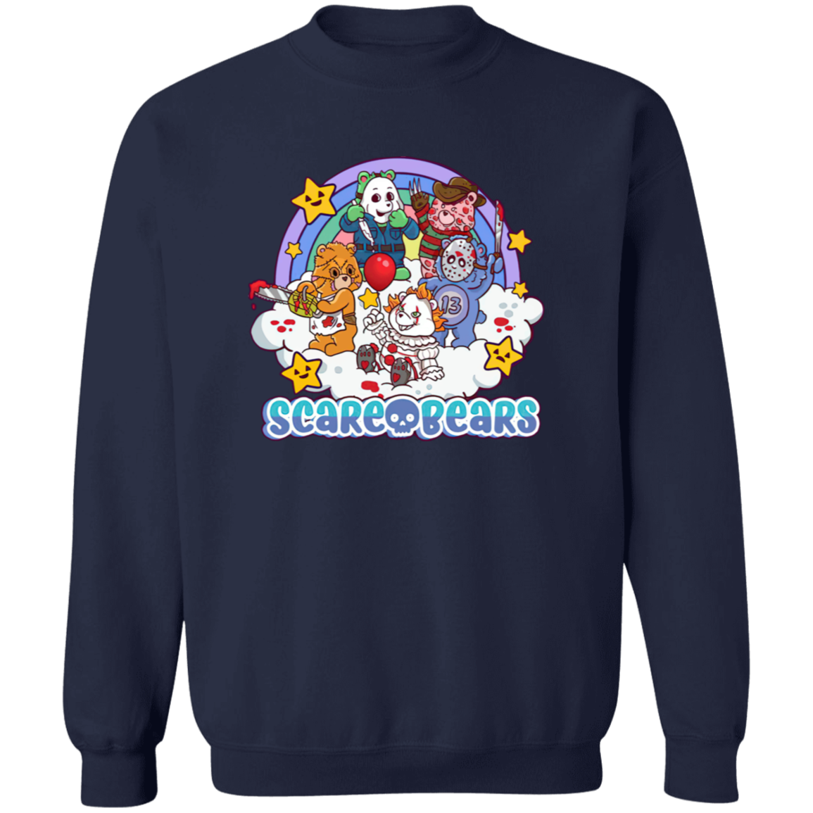 Scare Bears Shirt Pullover Sweatshirt - ID15082402