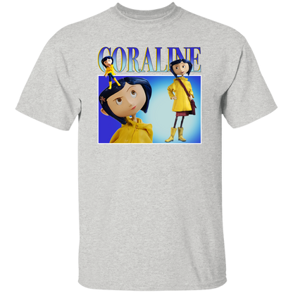 Coraline Shirt, Coraline Movie Shirt, Coraline Cartoon T-Shirt - leleart
