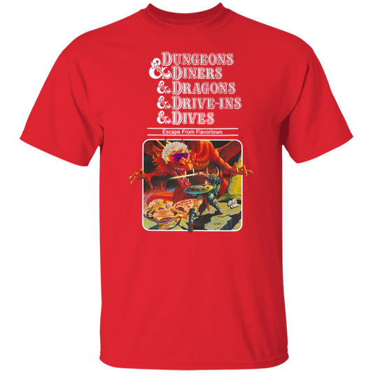 Dungeons And Diners And Dragons And Drive-ins And Dives Unisex  T-Shirt - jasmine