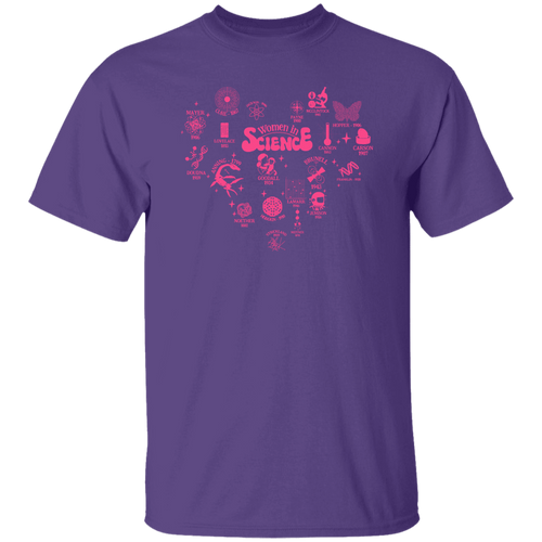 Women In Science Vintage T-Shirt, Inspirational Girls Shirt, Geeky Graphic Tee, Feminist Shirt, Inspirational ShirtG500 5.3 oz. T-Shirt