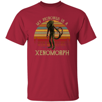 G500 5.3 oz. T-Shirt My Patronus is A Xenomorph Vintage T-shirt