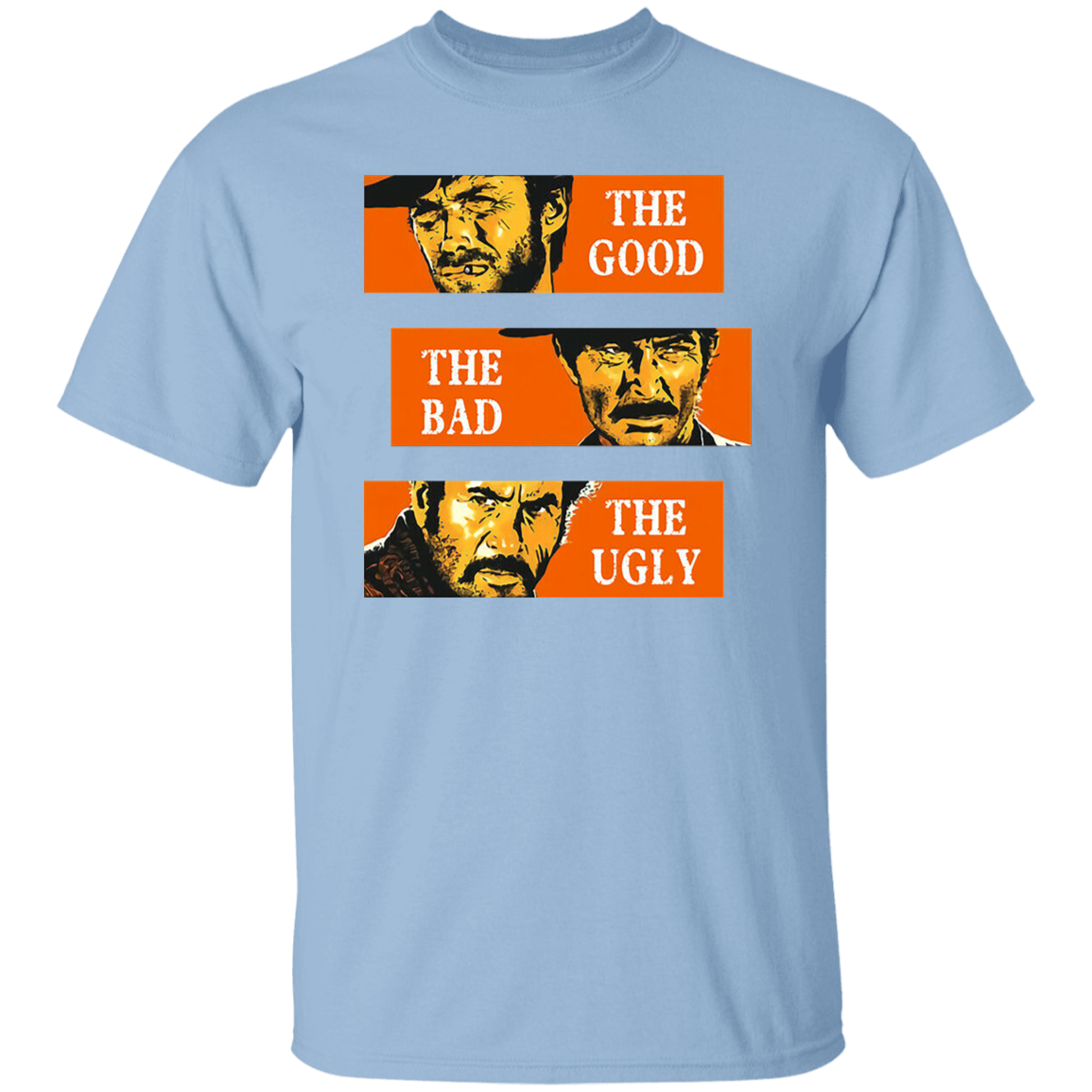 The Good The Bad And The Ugly Classic Horror Movie Vintage T-Shirt - leleart