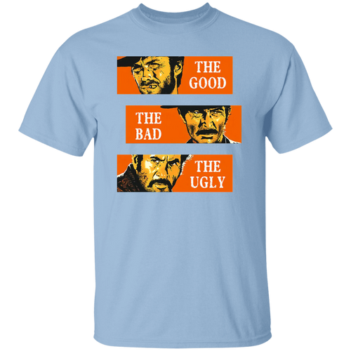 The Good The Bad And The Ugly Classic Horror Movie Vintage T-Shirt - leleart