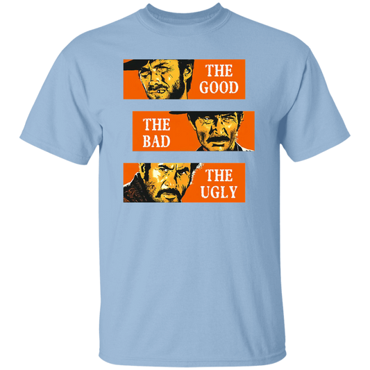 The Good The Bad And The Ugly Classic Horror Movie Vintage T-Shirt - leleart