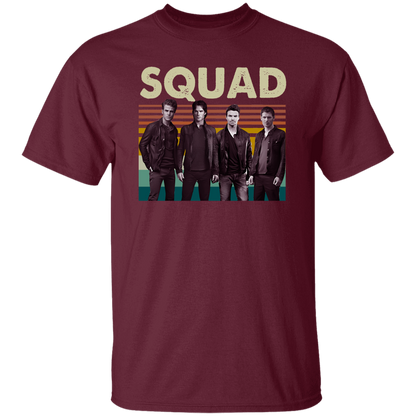 Official Damon Vampire Diaries Squad Vintage T-Shirt